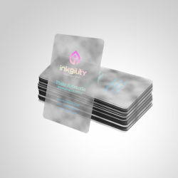 LIQUID HOLOGRAPHIC SILVER – INKGILITY | Business Cards ...