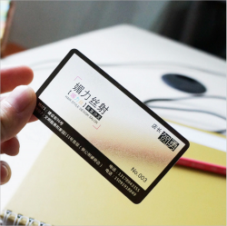 US $25.98 |200pc Wholesale 85.5*54mm personalized PVC transparent business  card printing/PVC business cards/plastic cards-in Business Cards from ...