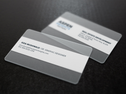 Modern, Sleek, Corporate Business Cards | Aspen Heights ...