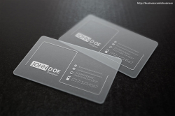 Free Clean Glossy Business Card Template : Business Cards ...