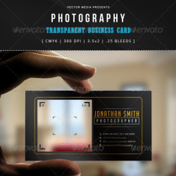 Transparent Business Card Templates & Designs from GraphicRiver