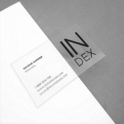 Custom Printed Gold Foil Transparent Plastic Clear PVC Business Card