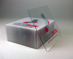 Custom Transparent Clear Plastic Business Cards Printing ...