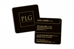 Square Business Cards | Plastic Printers