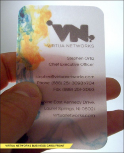 40 Creative Transparent Business Cards | Plastic business ...