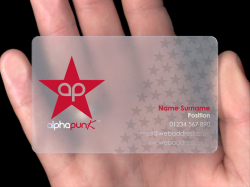 Translucent Plastic Cards — PlasmaDesign