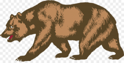 California Bear clipart - Bear, Wildlife, Illustration ...