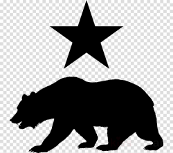 California Bear clipart - Bear, Tshirt, Silhouette ...