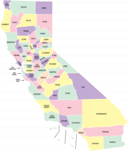 Calif County Transparent & PNG Clipart Free Download - YWD