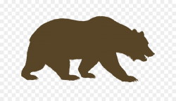 California Bear clipart - Bear, transparent clip art