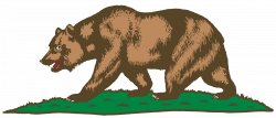 California Republic California grizzly bear Flag of ...