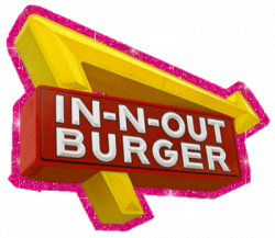Transparent California In And Out Steal Post Sticker Burger ...