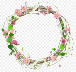 Watercolor Wreath Background png download - 2308*2180 - Free ...