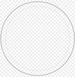 white circle vector transparent library - thin white circle ...