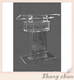 US $1688.0 |Transparent Lectern Classroom Lectern Podium Clear Acrylic  Lectern Stand Modern Church Pulpit Clear Plastic Church Podium-in Theater  ...