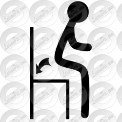 Sit Down Picture for Classroom / Therapy Use - Great Sit ...