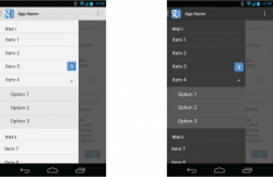 Holo light color code of Navigation drawer - Stack Overflow