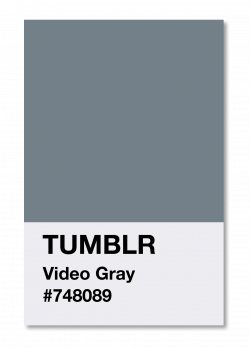 Unwrapping Tumblr — Hex Color Codes of the Tumblr Dashboard: ...