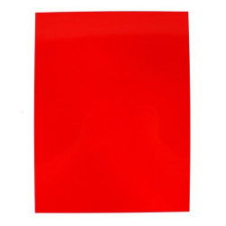 10mil Red Transparent 8.5\