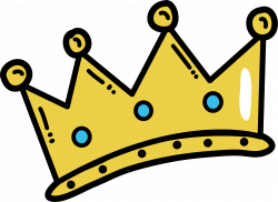 Hand painted cartoon crown png download - 3843*2801 - Free ...