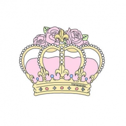 Credit; Transparella #transparent #overlay #crown #pink ...