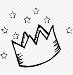 transparent crown doodle - doodle crown PNG image with ...