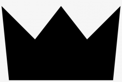 Sharp Crown Vector - Simple Crown Black Png Transparent PNG ...