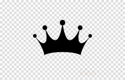 Crown clipart - White, Black, Logo, transparent clip art