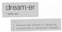 dreamer definition grey polyvore moodboard filler in 2019 ...