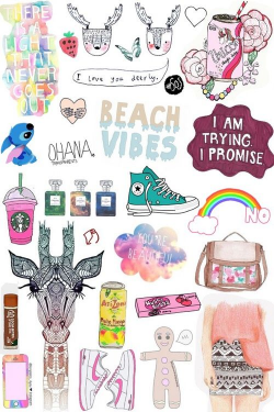 tumblr transparent collage wallpaper - Google Search ...