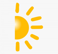 Half Sun Clipart Png - Radiant Light Energy Definition ...