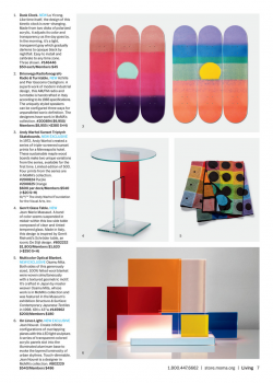 Catalog | MoMA Design Store - MoMA Design Store Fall Catalog ...