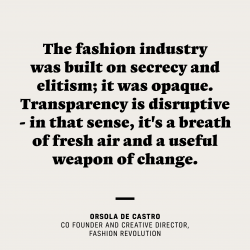 WHY TRANSPARENCY MATTERS - Fashion Revolution : Fashion ...