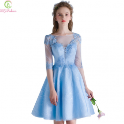 Baby Blue Cocktail Dress – Fashion dresses