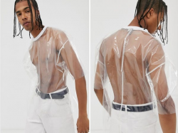 ASOS is selling a transparent plastic shirt that\'s confusing ...