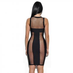 Semi-transparent dress