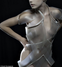 Dress turns transparent when it detects you\'re turned on ...