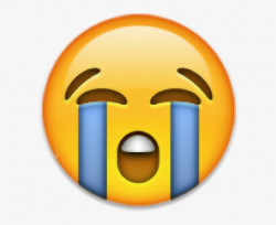 Png Transparent Cry Emojis Emoticono Emoticonos Triste - Sad ...