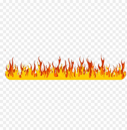 dfpa library - fire bottom border PNG image with transparent ...