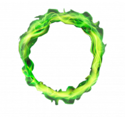 Flame Fire - Green circle flames png download - 1146*1069 ...