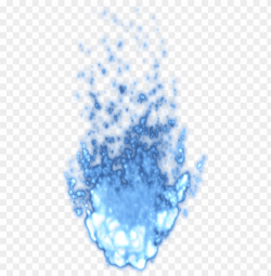 blue fire light PNG image with transparent background | TOPpng