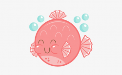 Puffer Fish - Transparent Background Cute Fish Clipart PNG ...