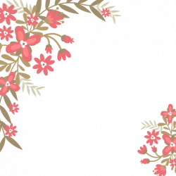 Red flowers background - Transparent PNG & SVG vector