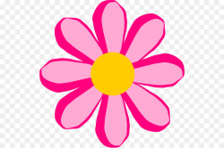 Pink Flower Cartoon png download - 582*599 - Free ...