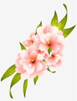 Pink Flower Vector Png - Free Transparent PNG Download - PNGkey