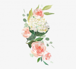 Free Elegant Watercolor Flowers Twitter Background - Free ...