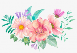 This Backgrounds Is Cute Flower Cartoon Transparent ...