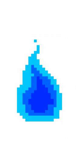 Transparent fire blue flame GIF on GIFER - by Akinogore