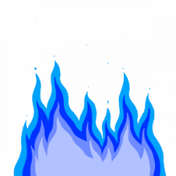 Transparent fire blue flame GIF on GIFER - by Akinogore