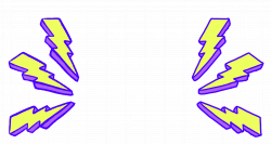 Lightning Bolt Omg Sticker by megan motown for iOS & Android ...